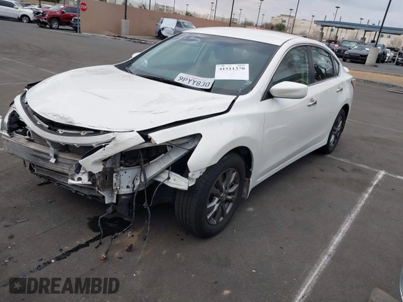 2015 Nissan Altima S with VIN 1N4AL3AP9FC468198, listed as a IAAI auction lot 41511370 with 58,085 mi miles and . Bid and sale history available at DreamBid. Image 2.