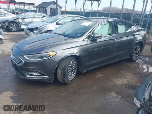 2017 Ford Fusion SE with VIN 3FA6P0T94HR218573, listed as a IAAI auction lot 41480139 with 113,344 mi miles and . Bid and sale history available at DreamBid. Image 2.