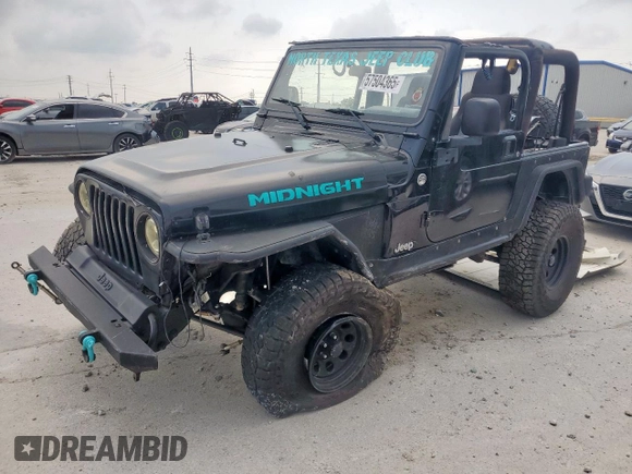 2005 Jeep Wrangler X with VIN 1J4FA39S25P367360, listed as a Copart auction lot 57504365 with 112,125 mi miles and Salvage title. Bid and sale history available at DreamBid. Image 1.