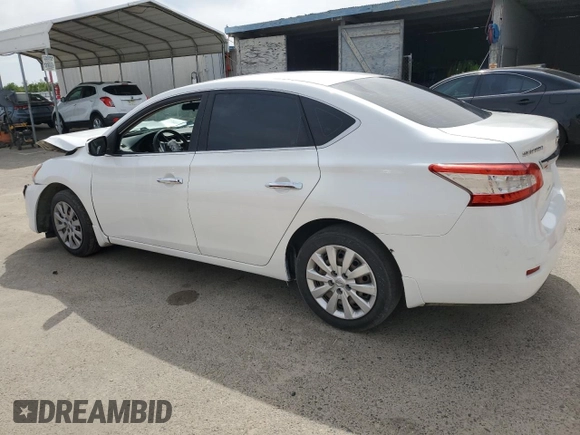 2013 Nissan Sentra S with VIN 3N1AB7AP9DL787853, listed as a Copart auction lot 55227815 with 148,313 mi miles and Clean Title. Bid and sale history available at DreamBid. Image 2.