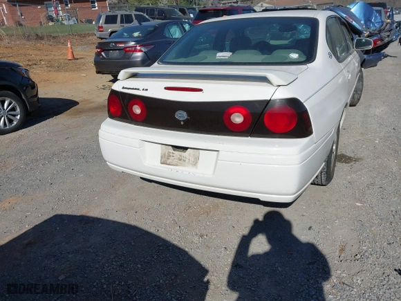 2004 Chevrolet Impala LS with VIN 2G1WH52K349239433, listed as a IAAI auction lot 41856627 with 1 mi miles. Bid and sale history available at carsss.com. Image 16.