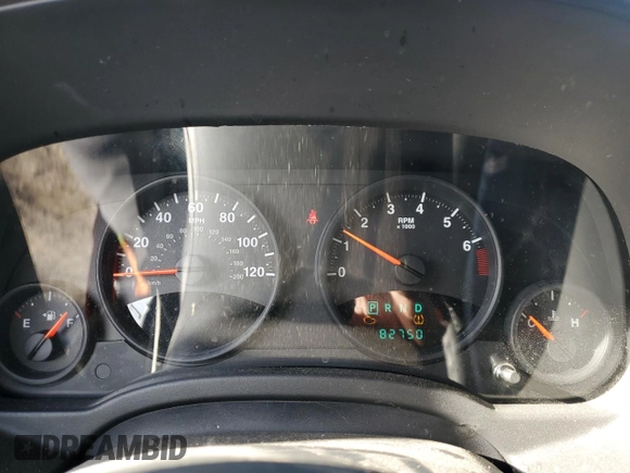 2012 Jeep Patriot Latitude with VIN 1C4NJRFB1CD689804, listed as a Copart auction lot 47253525 with 82,750 mi miles and Salvage Title. Bid and sale history available at carsss.com. Image 9.