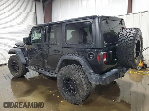 2020 Jeep Wrangler Unlimited Sport S z VIN 1C4HJXDN4LW347458, wystawiony jako Copart lot #52191705 z przebiegiem 37 353 mil mil oraz Szkoda całkowita • Salvage title. Historia ofert i sprzedaży dostępna na DreamBid. Obrazek 2.