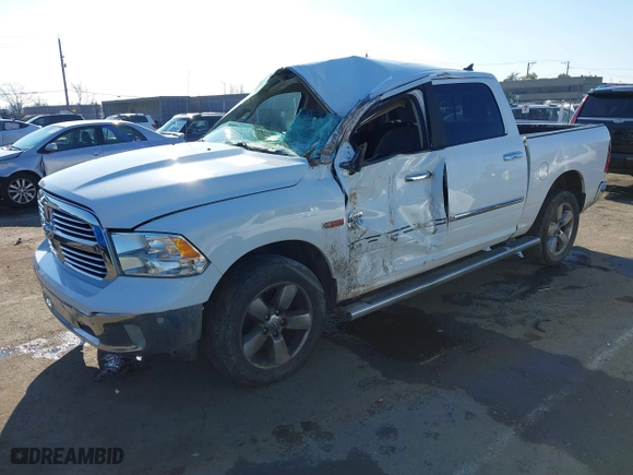 2017 Ram 1500 Big Horn with VIN 1C6RR7LM7HS874115, listed as a IAAI auction lot 41266312 with 219,620 mi miles. Bid and sale history available at carsss.com. Image 2.