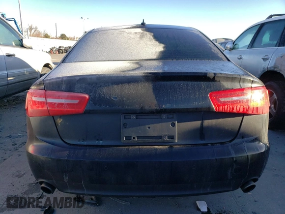 2013 Audi A6 2.0T Premium Plus with VIN WAUGFAFC9DN151445, listed as a Copart auction lot 43875015 with 86,597 mi miles and Salvage Title. Bid and sale history available at carsss.com. Image 6.