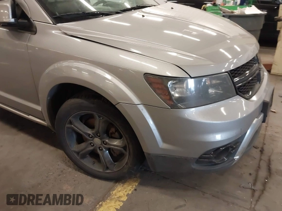 2015 Dodge Journey Crossroad with VIN 3C4PDCGG6FT578378, listed as a IAAI auction lot 41708073 with 165,318 mi miles and . Bid and sale history available at DreamBid. Image 16.