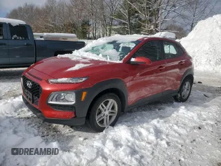 2019 Hyundai Kona SE with VIN KM8K1CAA4KU381485, listed as a Copart auction lot 88309615 with 65,290 mi miles and Salvage Title. Bid and sale history available at carsss.com. Image 1.
