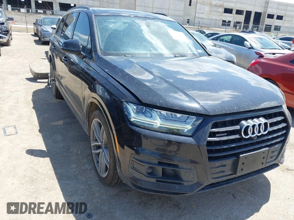 2018 Audi Q7 Prestige with VIN WA1VAAF77JD031456, listed as a IAAI auction lot 42593433 with 141,200 mi miles and . Bid and sale history available at DreamBid. Image 1.