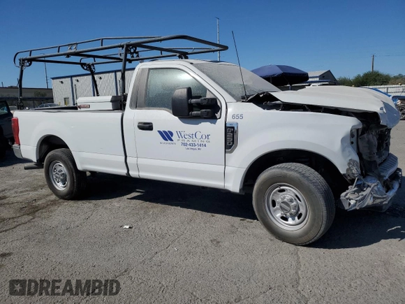 2021 Ford Super Duty F-250 SRW XL with VIN 1FTBF2A64MED45630, listed as a Copart auction lot 73514804 with 30,341 mi miles and Salvage Title. Bid and sale history available at carsss.com. Image 4.