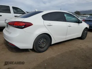 2017 Kia Forte LX with VIN 3KPFK4A70HE131732, listed as a Copart auction lot 46348735 with 155,165 mi miles and Salvage Title. Bid and sale history available at carsss.com. Image 3.