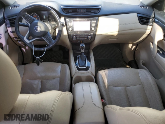 2017 Nissan Rogue SL with VIN 5N1AT2MV2HC747036, listed as a Copart auction lot 47625465 with 112,231 mi miles and Salvage Title. Bid and sale history available at DreamBid. Image 8.