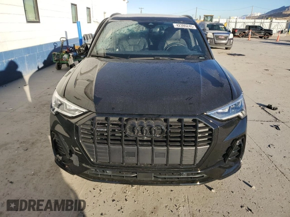 2022 Audi Q3 S line Premium Plus with VIN WA1EECF36N1019786, listed as a Copart auction lot 42395245 with 23,851 mi miles and Salvage Title. Bid and sale history available at carsss.com. Image 5.