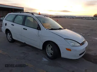 2001 Ford Focus SE with VIN 1FAFP36341W164123, listed as a IAAI auction lot 41143386 with 107,477 mi miles and . Bid and sale history available at carsss.com. Image 1.