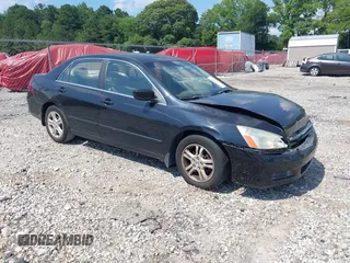 2007 Honda Accord LX SE with VIN JHMCM56317C021253, listed as a IAAI auction lot 42578925 with 210,000 mi miles and . Bid and sale history available at DreamBid. Image 1.