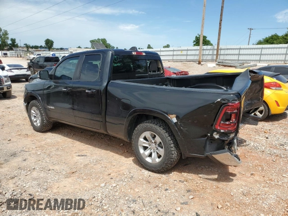 2020 Ram 1500 Laramie z VIN 1C6RREDT0LN265191, wystawiony jako Copart lot #57207775 z przebiegiem 124 269 mil mil oraz Szkoda całkowita • Salvage title. Historia ofert i sprzedaży dostępna na DreamBid. Obrazek 2.