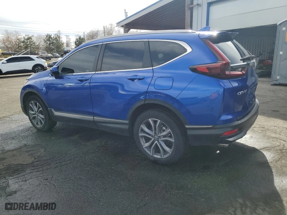 2020 Honda CR-V Touring with VIN 7FARW2H96LE017674, listed as a Copart auction lot 74922544 with 23,120 mi miles and Salvage Title. Bid and sale history available at carsss.com. Image 2.