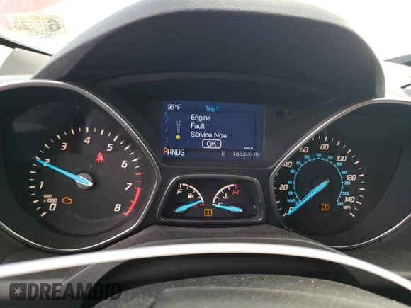 2015 Ford Escape SE z VIN 1FMCU9GX3FUC40701, wystawiony jako Copart lot #63133095 z przebiegiem 183 328 mil mil oraz Czysty tytuł • Clean title. Historia ofert i sprzedaży dostępna na DreamBid. Obrazek 9.