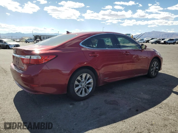 2013 Lexus ES 300h Hybrid with VIN JTHBW1GG3D2003564, listed as a Copart auction lot 55323445 with 163,720 mi miles and Clean Title. Bid and sale history available at carsss.com. Image 3.