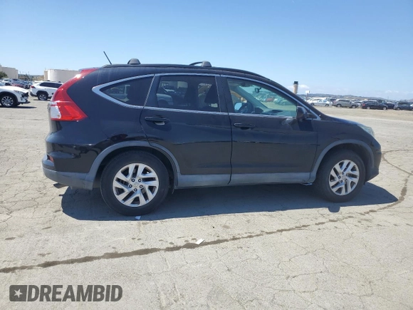 2015 Honda CR-V EX with VIN 2HKRM3H59FH504815, listed as a Copart auction lot 54885625 with 139,280 mi miles and Salvage Title. Bid and sale history available at carsss.com. Image 3.