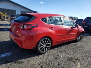 2024 Subaru Impreza Sport with VIN JF1GUAFC2R8860416, listed as a Copart auction lot 89105475 with 6,061 mi miles and Salvage Title. Bid and sale history available at carsss.com. Image 3.