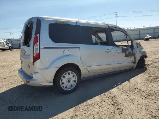 2014 Ford Transit Connect XLT with VIN NM0GS9F73E1154878, listed as a Copart auction lot 56160255 with Not provided miles and Salvage title. Bid and sale history available at DreamBid. Image 3.