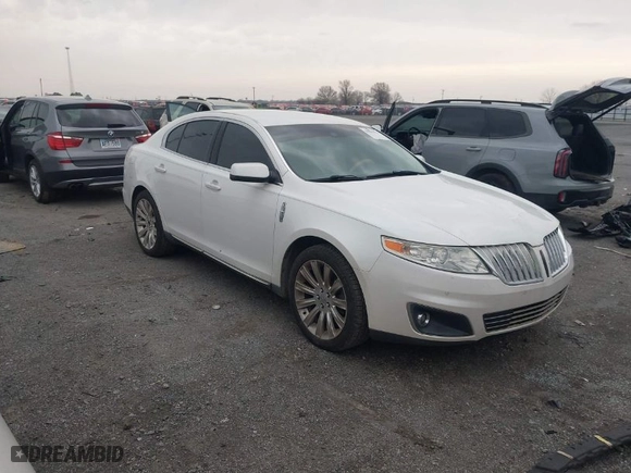 2010 Lincoln MKS with VIN 1LNHL9DR2AG604838, listed as a IAAI auction lot 41804476 with 218618 miles. Bid and sale history available at carsss.com. Image 1.
