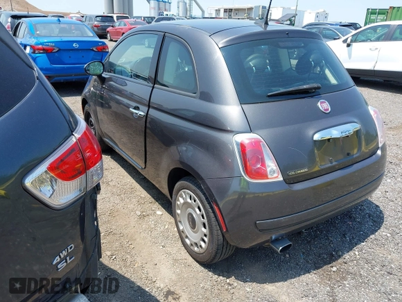2016 FIAT 500 Pop z VIN 3C3CFFAR0GT120913, wystawiony jako IAAI lot #42420104 z przebiegiem 126 778 mil mil oraz . Historia ofert i sprzedaży dostępna na DreamBid. Obrazek 3.