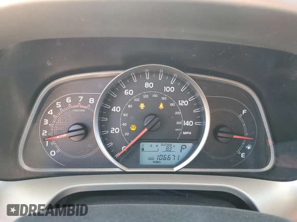 2013 Toyota RAV4 XLE с VIN JTMWFREV2DD013753, выставлен на аукционе Copart как лот 58044925 с пробегом 106 671 миль миль и Списание • Salvage title. История ставок и продаж доступна на DreamBid. Изображение 9.