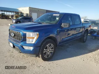 2022 Ford F-150 XL with VIN 1FTEW1EP7NKD02073, listed as a Copart auction lot 49137775 with 86,765 mi miles and Salvage Title. Bid and sale history available at DreamBid. Image 1.