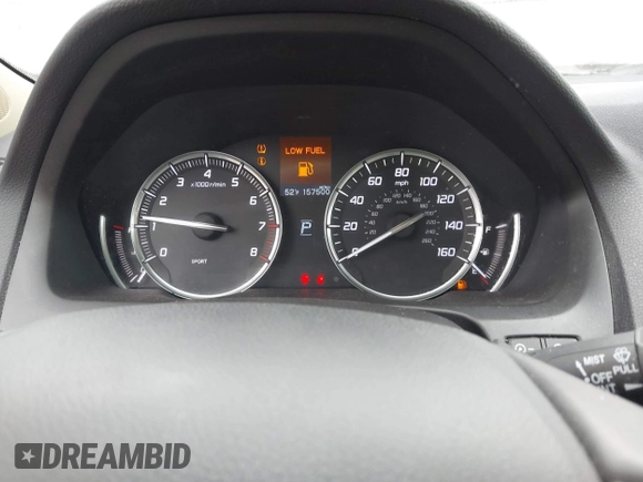 2015 Acura TLX with VIN 19UUB1F35FA022700, listed as a IAAI auction lot 41610750 with 157,500 mi miles. Bid and sale history available at carsss.com. Image 7.