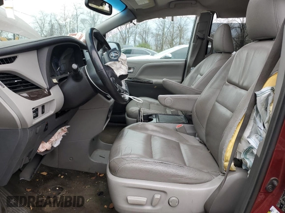 2016 Toyota Sienna XLE with VIN 5TDYK3DC7GS718168, listed as a Copart auction lot 51517495 with 146,421 mi miles and Salvage Title. Bid and sale history available at carsss.com. Image 7.