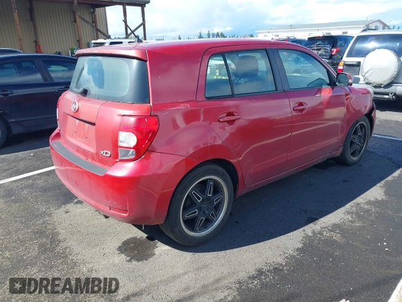 2008 Scion xD with VIN JTKKU10428J023316, listed as a IAAI auction lot 41813257 with 1 mi miles. Bid and sale history available at carsss.com. Image 4.