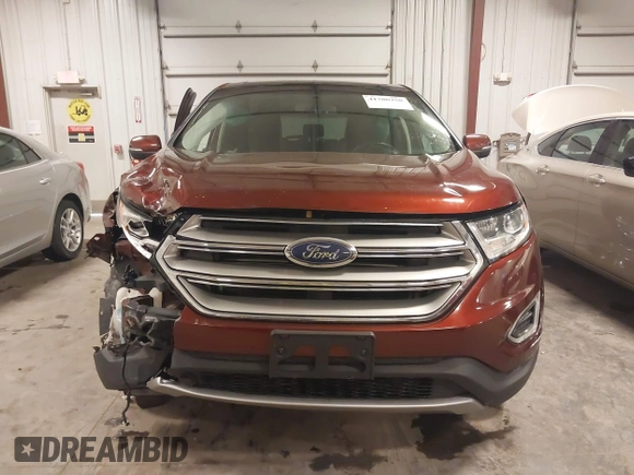 2015 Ford Edge SEL with VIN 2FMTK4J86FBC16473, listed as a IAAI auction lot 41700358 with 146,526 mi miles. Bid and sale history available at carsss.com. Image 13.