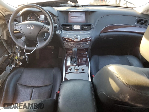 2013 Infiniti M37 with VIN JN1BY1AR3DM604924, listed as a Copart auction lot 82312264 with 110,159 mi miles and Salvage Title. Bid and sale history available at carsss.com. Image 8.