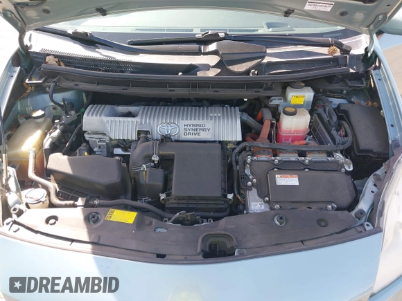 2013 Toyota Prius One with VIN JTDKN3DU4D1632511, listed as a IAAI auction lot 41834484 with 140,296 mi miles. Bid and sale history available at carsss.com. Image 10.