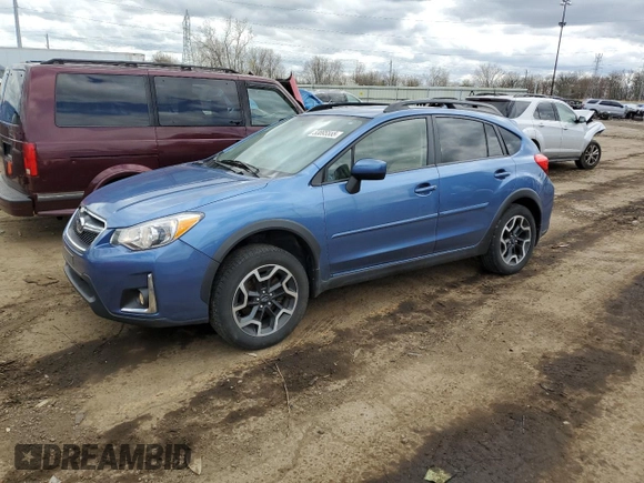 2016 Subaru Crosstrek Premium z VIN JF2GPADC1GH340615, wystawiony jako Copart lot #53895555 z przebiegiem 87 884 mil mil oraz Czysty tytuł • Clean title. Historia ofert i sprzedaży dostępna na DreamBid. Obrazek 1.