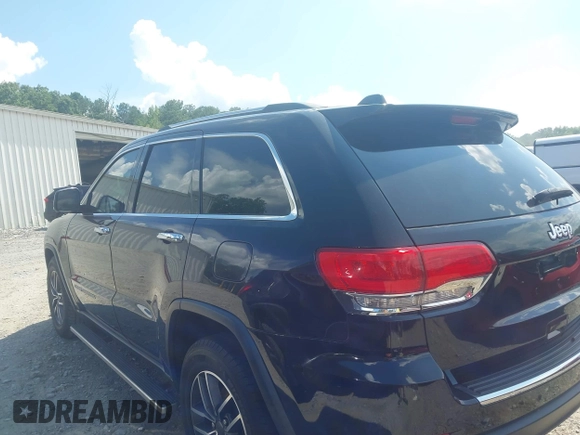 2019 Jeep Grand Cherokee Limited with VIN 1C4RJEBG7KC698975, listed as a IAAI auction lot 42700203 with 145,022 mi miles and . Bid and sale history available at DreamBid. Image 14.