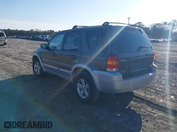 2006 Ford Escape Hybrid with VIN 1FMYU96H56KB49358, listed as a IAAI auction lot 41600419 with 161,661 mi miles and . Bid and sale history available at DreamBid. Image 3.
