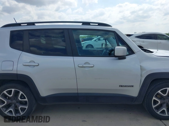 2015 Jeep Renegade Latitude with VIN ZACCJABT3FPC06455, listed as a IAAI auction lot 41974571 with 95,080 mi miles and . Bid and sale history available at DreamBid. Image 13.