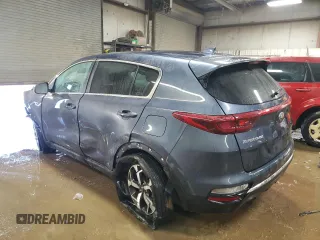 2020 Kia Sportage LX with VIN KNDPMCAC8L7709154, listed as a Copart auction lot 48353215 with 65,511 mi miles and Salvage Title. Bid and sale history available at carsss.com. Image 2.