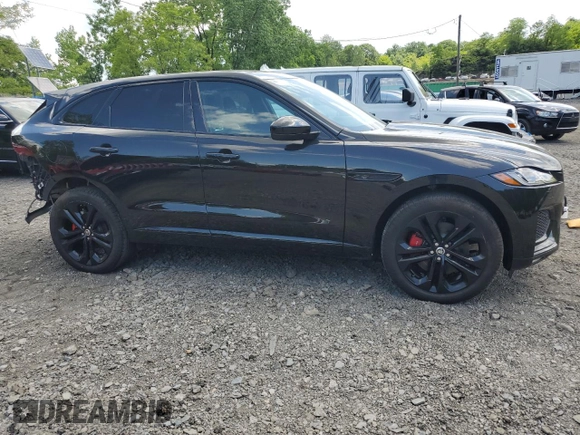 2024 Jaguar F-Pace R-Dynamic S z VIN SADCT2FU0RA722896, wystawiony jako Copart lot #59187375 z przebiegiem 9 589 mil mil oraz Szkoda całkowita • Salvage title. Historia ofert i sprzedaży dostępna na DreamBid. Obrazek 4.