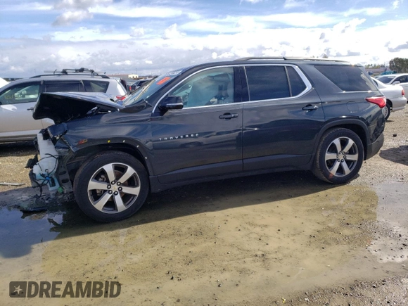 2019 Chevrolet Traverse LT Leather with VIN 1GNEVHKW5KJ229057, listed as a Copart auction lot 42905274 with 88,611 mi miles. Bid and sale history available at carsss.com. Image 1.