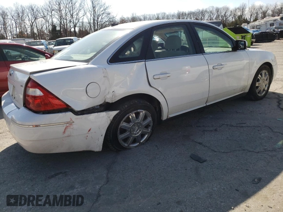 2007 Ford Five Hundred SEL with VIN 1FAHP24157G128769, listed as a Copart auction lot 46488324 with 188,446 mi miles and Salvage Title. Bid and sale history available at carsss.com. Image 3.