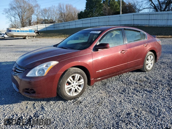 2012 Nissan Altima 2.5 S with VIN 1N4AL2APXCC199537, listed as a Copart auction lot 46187045 with 165,528 mi miles and Salvage Title. Bid and sale history available at carsss.com. Image 1.