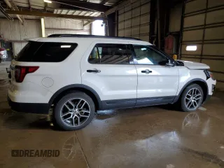 2017 Ford Explorer Sport z VIN 1FM5K8GT5HGC45633, wystawiony jako Copart lot #61497095 z przebiegiem 129 428 mil mil oraz Czysty tytuł • Clean title. Historia ofert i sprzedaży dostępna na DreamBid. Obrazek 3.