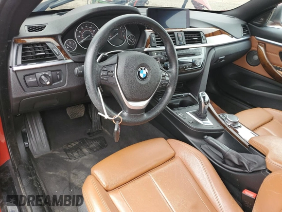 2016 BMW 4 Series 428i xDrive with VIN WBA3N9C56GK250087, listed as a Copart auction lot 61393405 with 113,438 mi miles and Clean title. Bid and sale history available at DreamBid. Image 8.