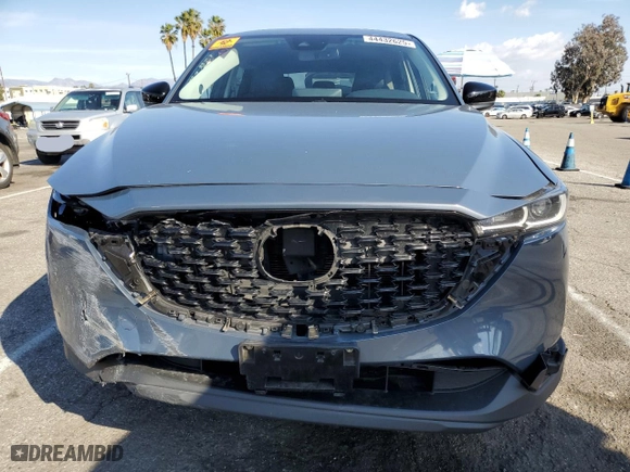 2024 Mazda CX-5 2.5 S Carbon Edition with VIN JM3KFBCM8R0350997, listed as a Copart auction lot 44432625 with 56,568 mi miles and Salvage Title. Bid and sale history available at carsss.com. Image 5.