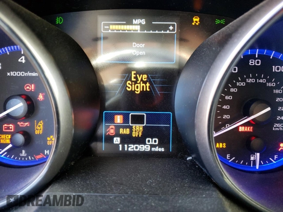 2018 Subaru Legacy Limited with VIN 4S3BNEN68J3008822, listed as a Copart auction lot 48299375 with 112,099 mi miles and Salvage Title. Bid and sale history available at carsss.com. Image 9.