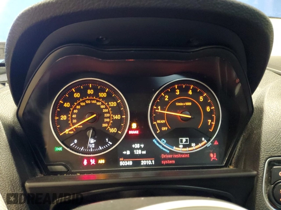 2017 BMW 2 Series 230i xDrive with VIN WBA2H9C32H7A25822, listed as a Copart auction lot 88751265 with 50,349 mi miles and Salvage Title. Bid and sale history available at carsss.com. Image 9.