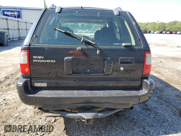 2002 Isuzu Rodeo S z VIN 4S2CK58W924321032, wystawiony jako Copart lot #66145264 z przebiegiem 184 325 mil mil oraz Szkody całkowita. Historia ofert i sprzedaży dostępna na DreamBid. Obrazek 6.
